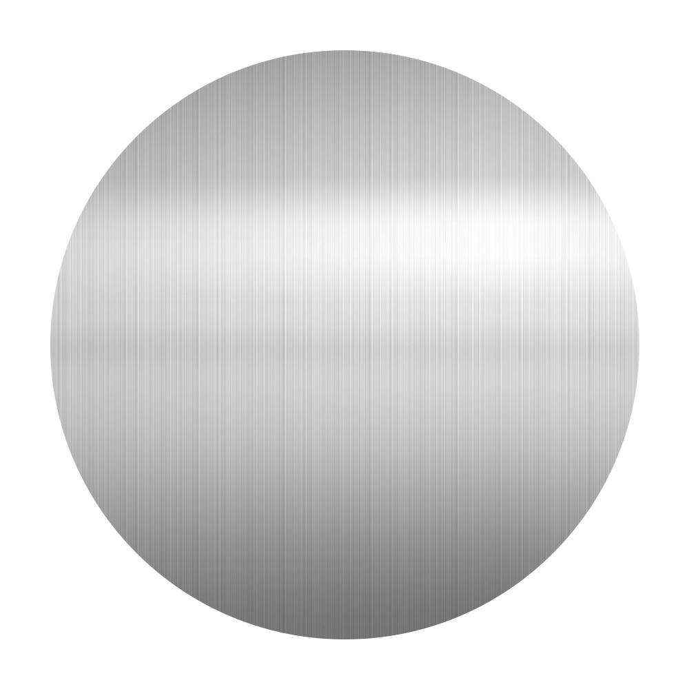 Alt View 3. PAIHOME - 36 Inch Round Bathroom Mirror with Brushed Stainless Steel Frame, Modern Wall Mirror for Entryway & Living Room - Silver.