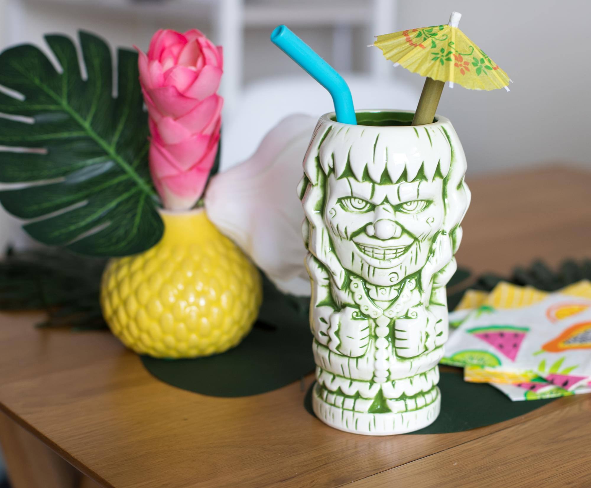 Alt View 3. ThinkGeek - Geeki Tikis The Exorcist Regan Mug | Ceramic Tiki Style Cup | Holds 18 Ounces - White.