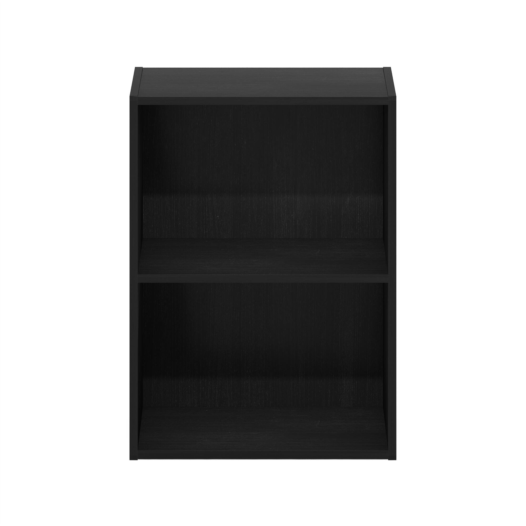 Alt View 1. Furinno - Pasir 8-Tier Open Shelf Bookcase - Blackwood.