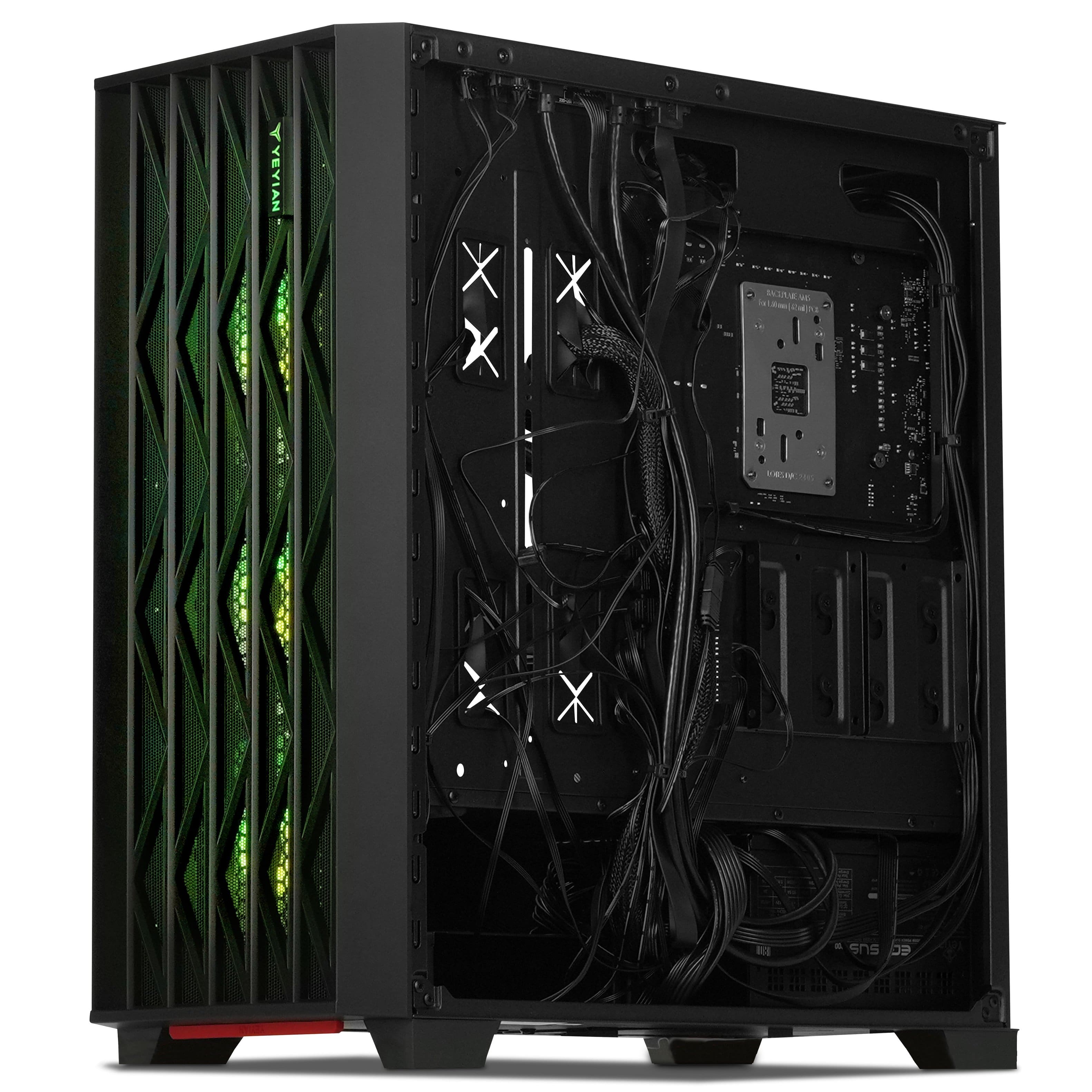 【新品】高性能ゲーミングPC RTX5070 Ryzen7 8700F YEYIAN Gaming PC. AMD Ryzen 7 8700F, NVIDIA RTX 5070, 2TB NVMe
