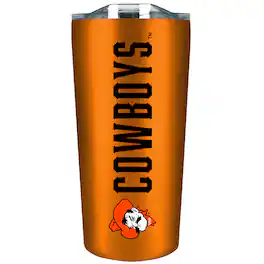 The Fanatic Group - Oklahoma State Cowboys 18oz. Stainless Soft Touch Tumbler - Multicolor