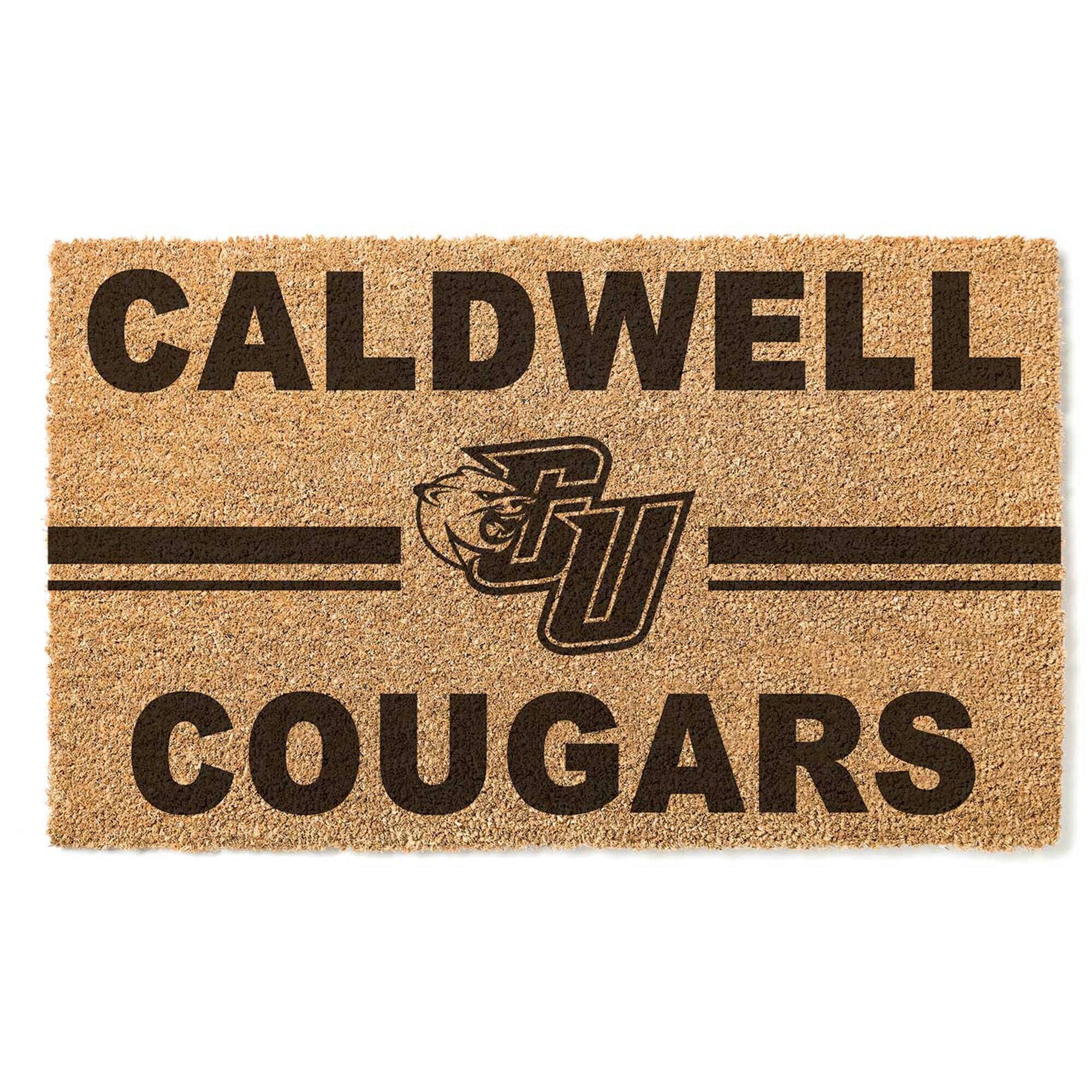 Caldwell Cougars 18" x 30" Team Logo Doormat