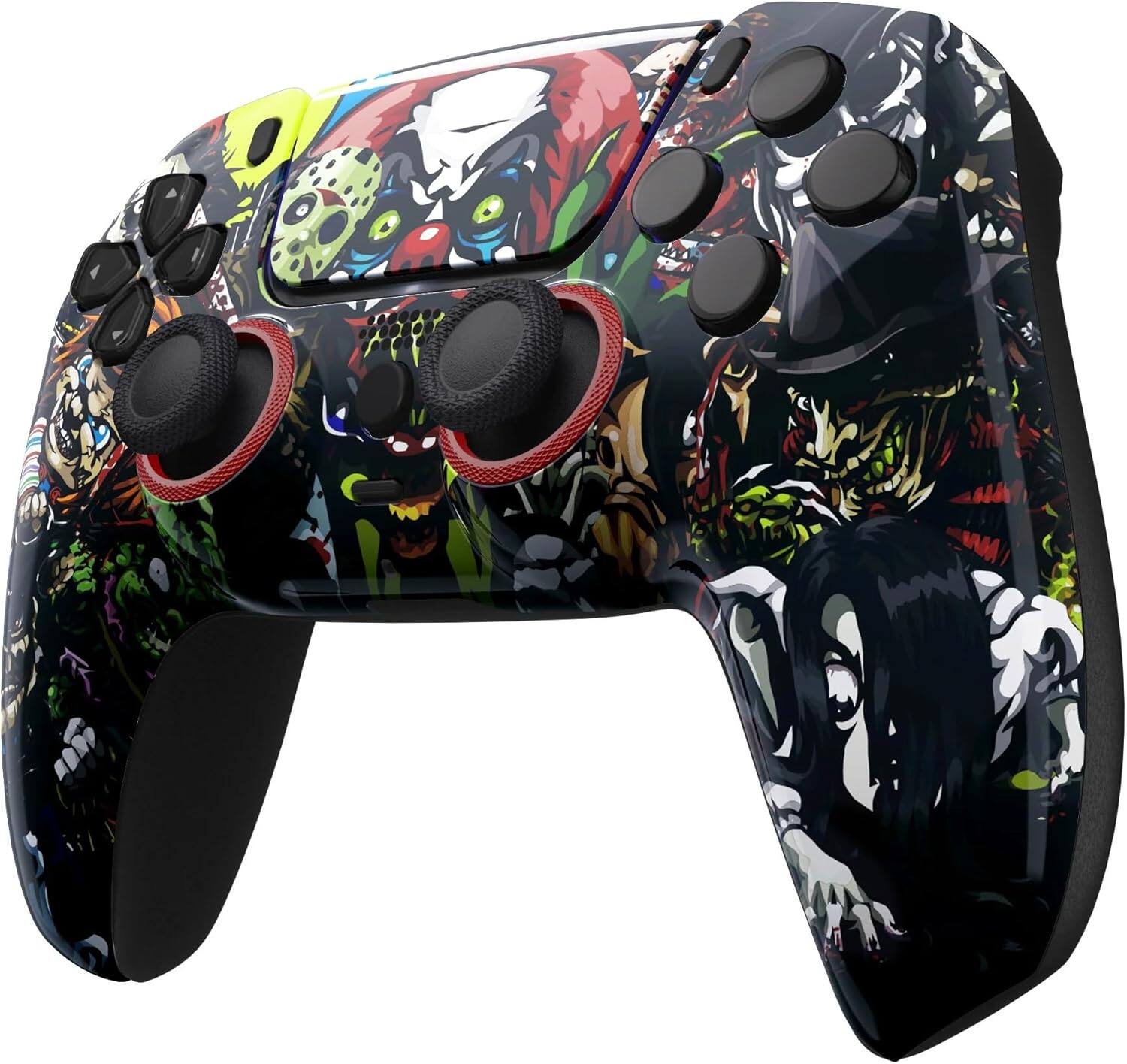 Angle. Custom Controllerzz - Custom Wireless Controller for PS5 - Scary Party.