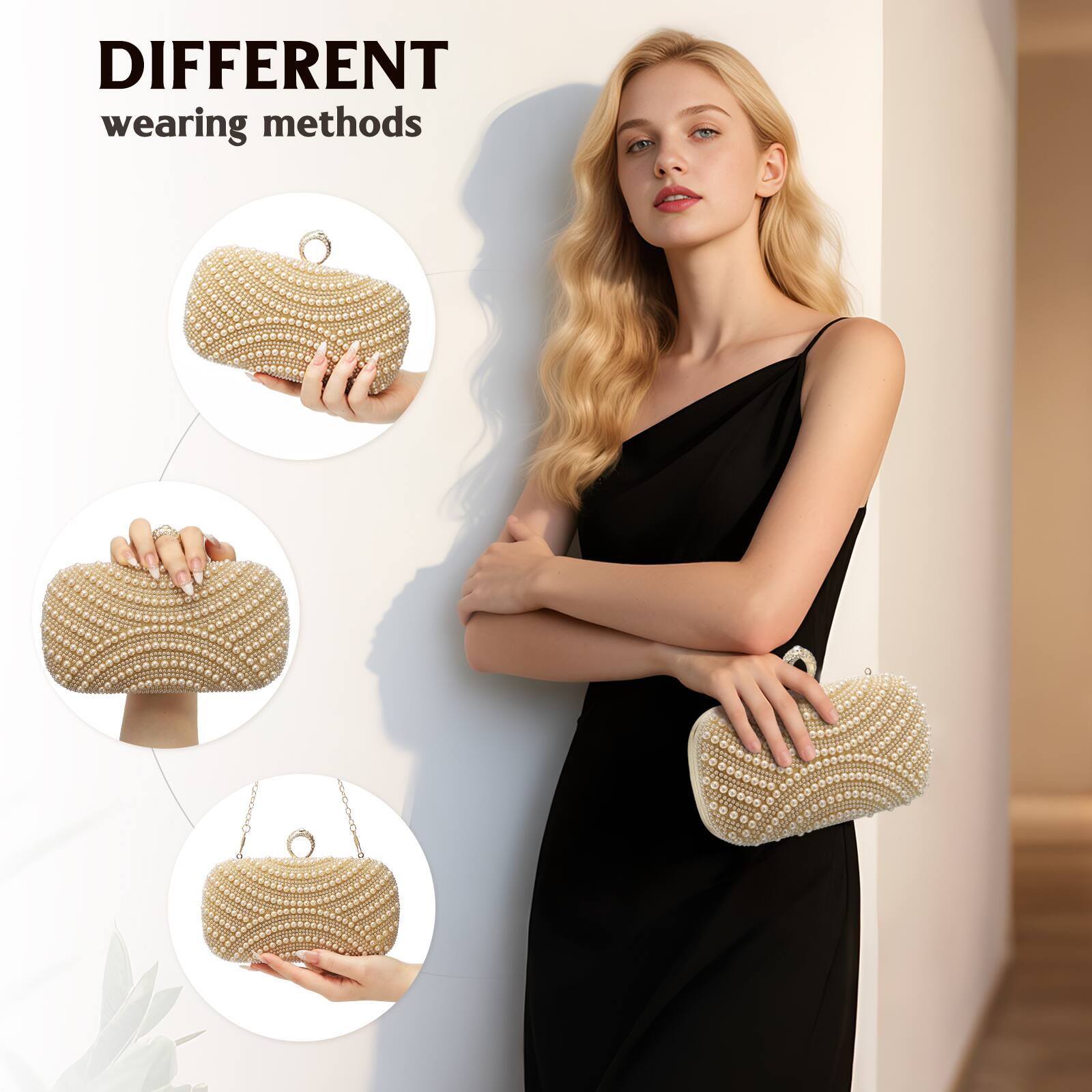 DIFFERENT  
wearing methods