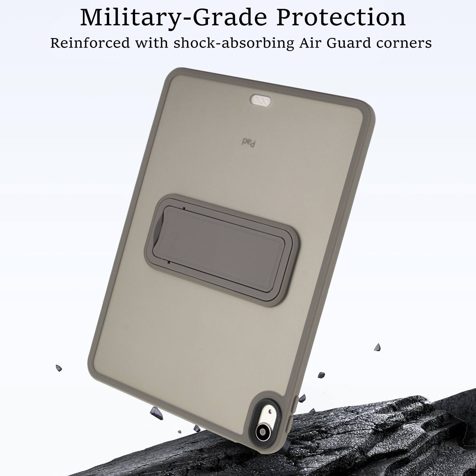 Military-Grade Protection Reinforced with shock-absorbing Air Guard corners