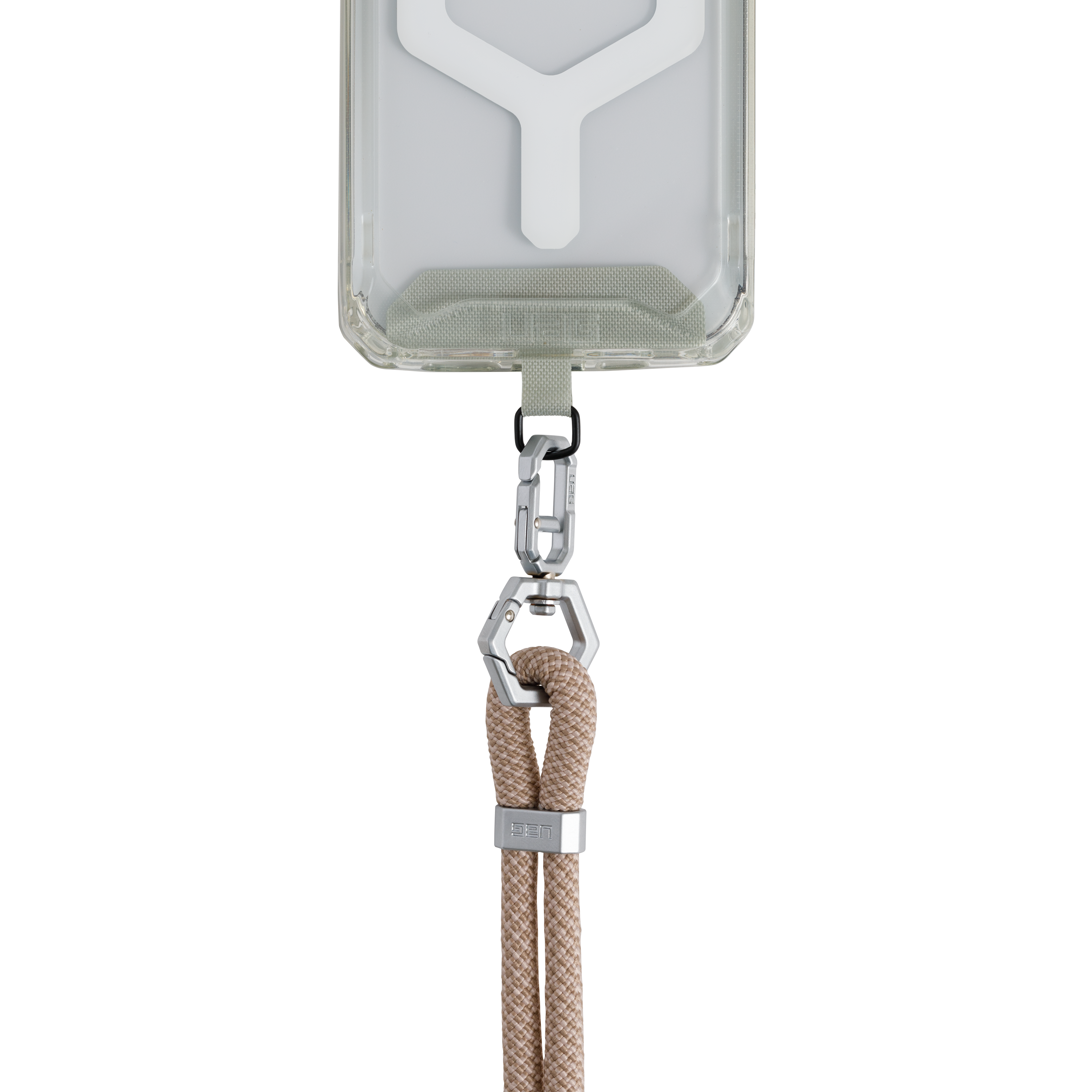 Alt View 13. UAG - Crossbody Slm Lanyard Civilian - Dune.