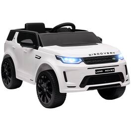 Qaba - 12V Kids Ride on Car, Land Rover Discovery Sport Licensed Battery Electric Car with Remote, LED Lights, Music, 3 Speeds