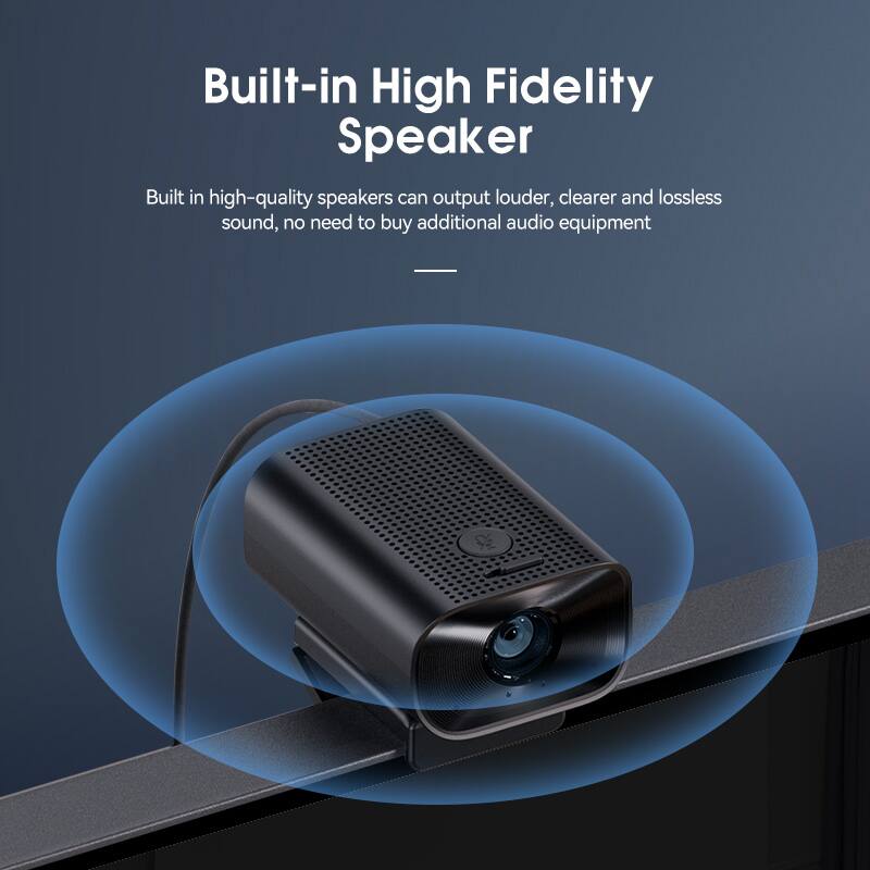 Built-in High Fidelity Speaker

Built in high-quality speakers can output louder, clearer and lossless sound, no need to buy additional audio equipment