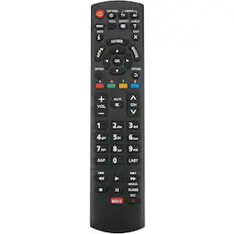 ZdalaMit - Replacement Remote N2QAYB000835 fit for Panasonic TV TCP50ST60 TCP55ST60 TCL55ET60 TC-P50ST60 TC-P55ST60 TC-L55ET60 - Black
