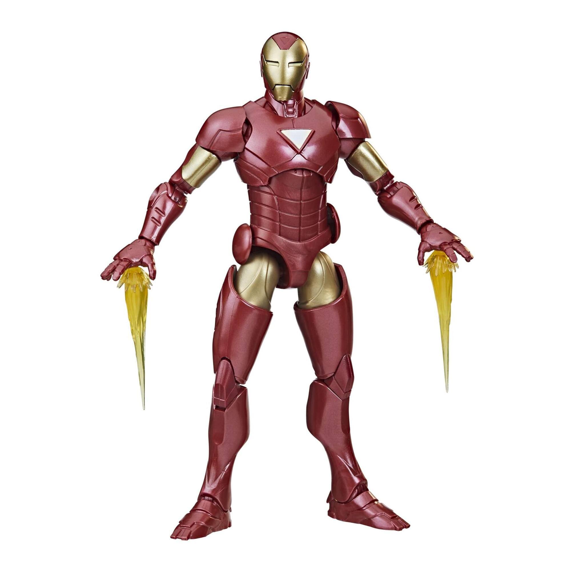 Alt View 1. Hasbro - Marvel Legends 6 Inch Action Figure | Iron Man (Extremis) - Red.