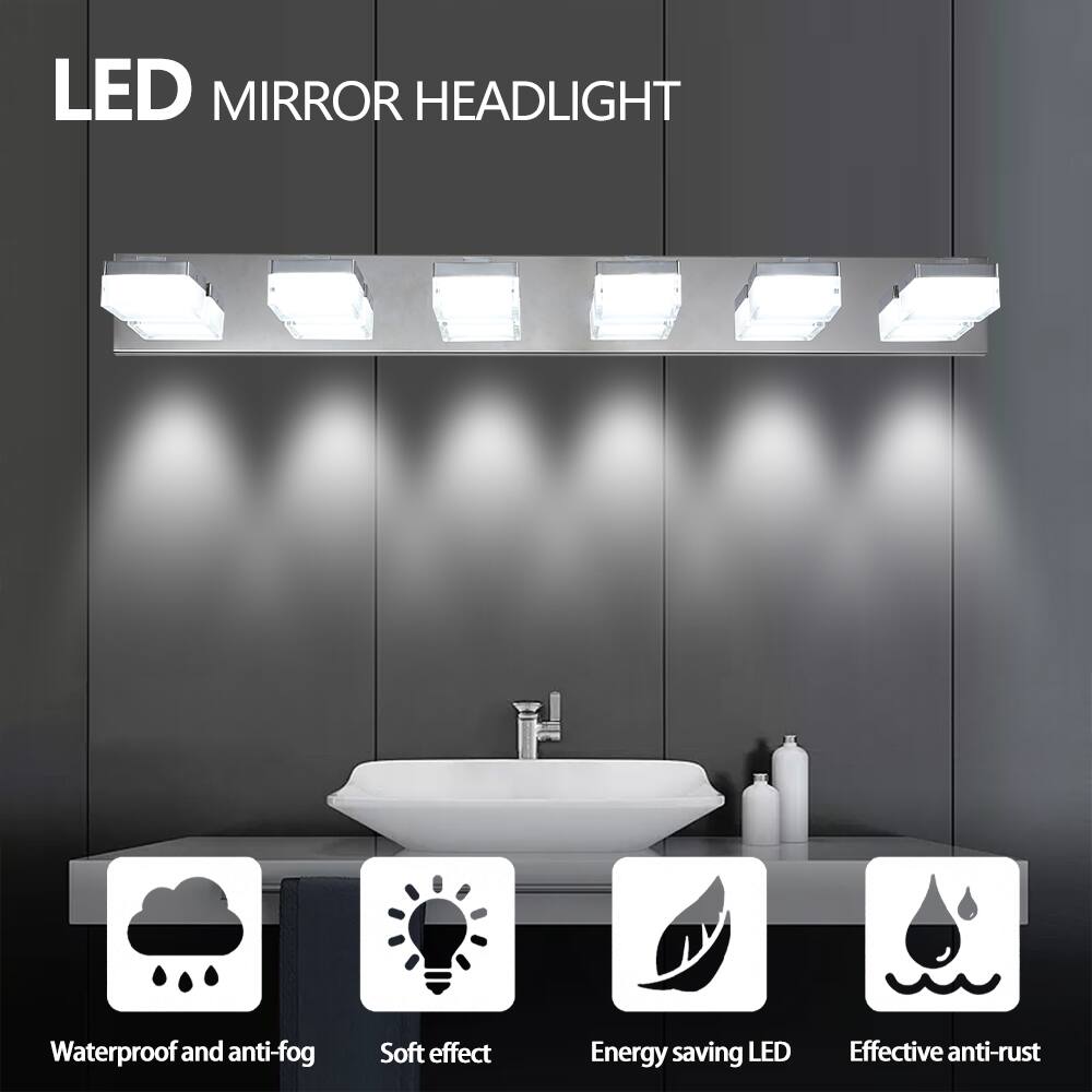 LED MIRROR HEADLIGHT

- Waterproof and anti-fog
- Soft effect
- Energy saving LED
- Effective anti-rust