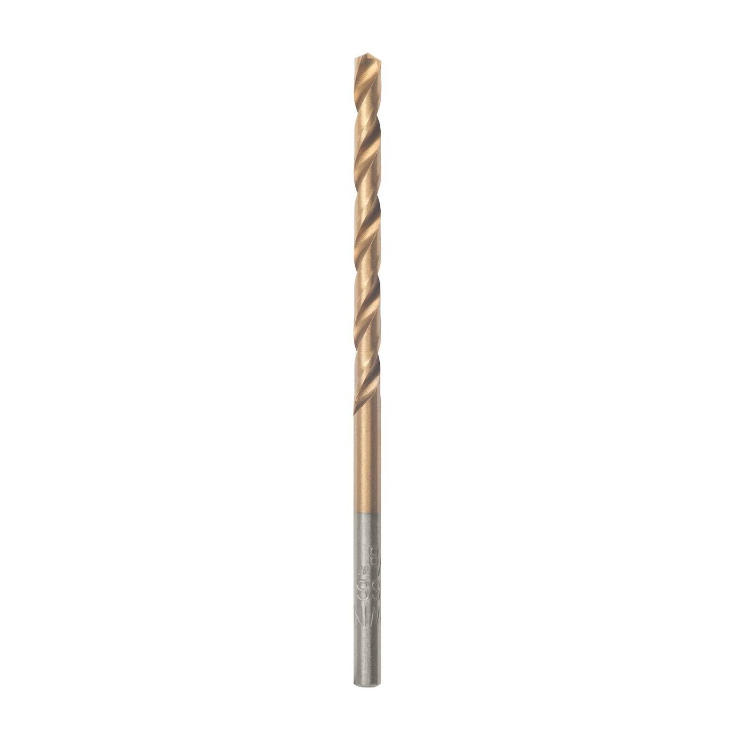 Angle. Irwin - Irwin 1/8 in. X 2-3/4 in. L High Speed Steel Drill Bit Set Straight Shank 2 pc.