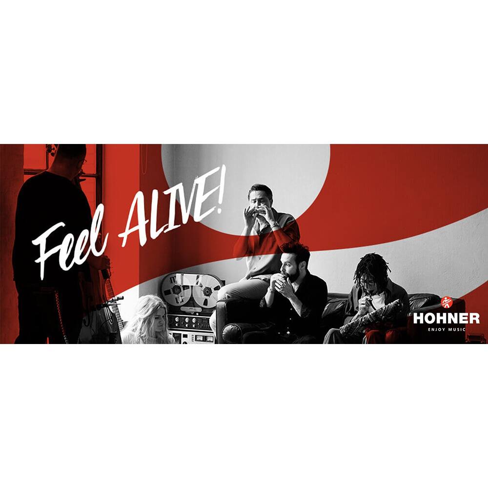 Feel ALIVE!  
HOHNER  
ENJOY MUSIC