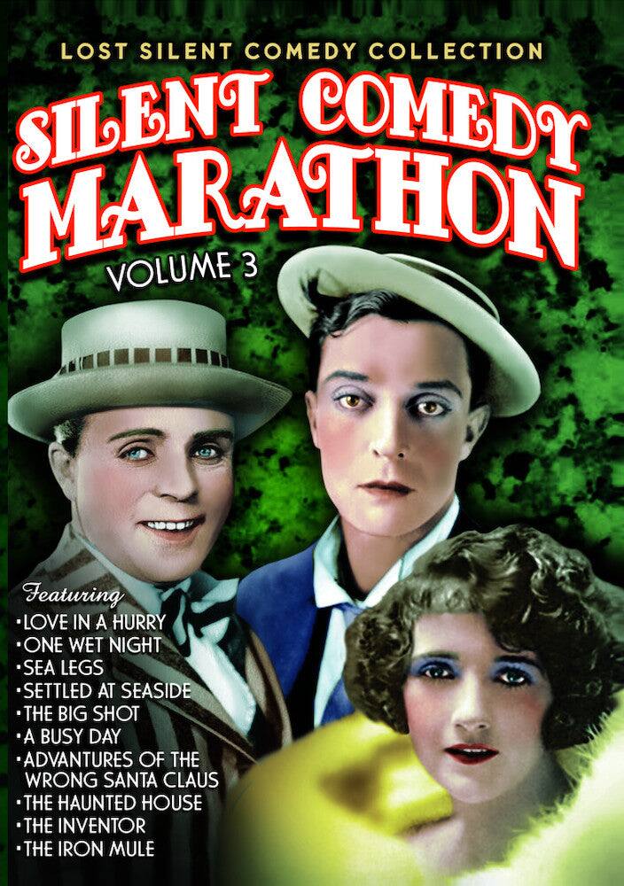 Front. Silent Comedy Marathon, Volume 3 (Silent) - DVD.
