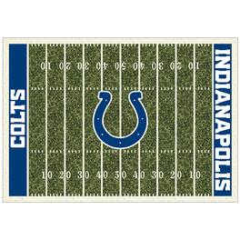 Imperial - Indianapolis Colts 5'4'' x 7'8'' Home Field Rug - Multicolor