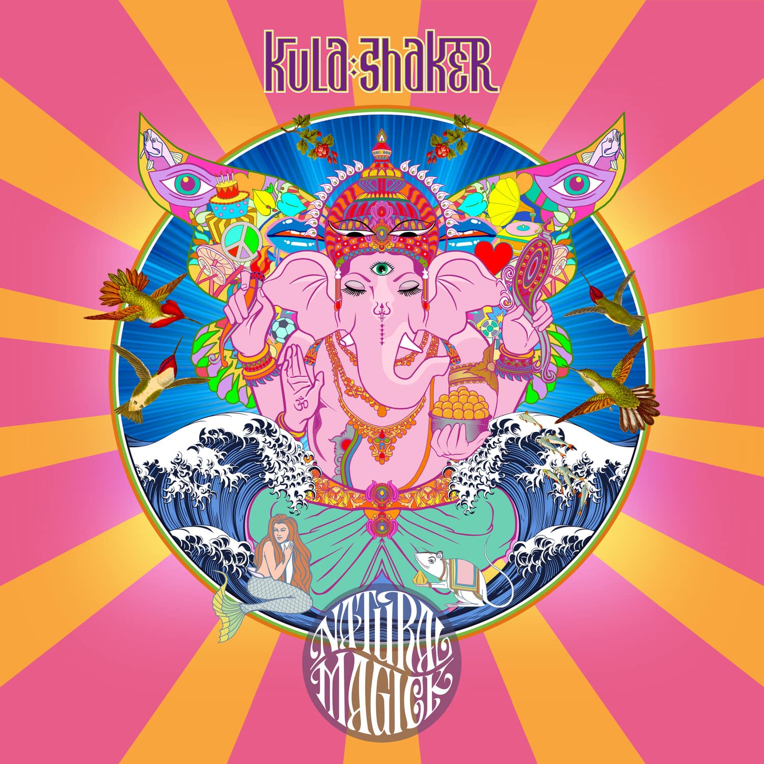 Kula Shaker - Natural Magick   - VINYL LP price history on PriceWatchPro