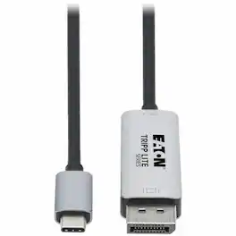Tripp Lite - USB-C to DisplayPort Adapter Cable 8K UHD M/M DP 1.4 6ft
