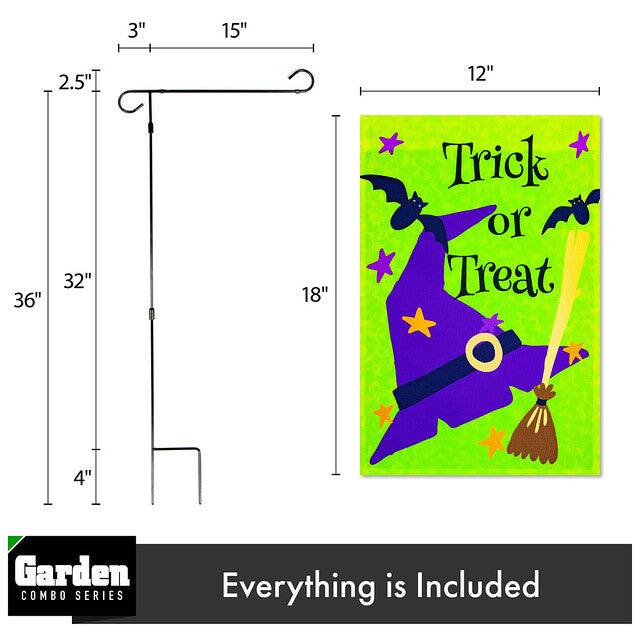 3" 15" 2.5" 12" 36" 32" 18" Trick or Treat 4" Garden COMBO SERIES Everything is Included