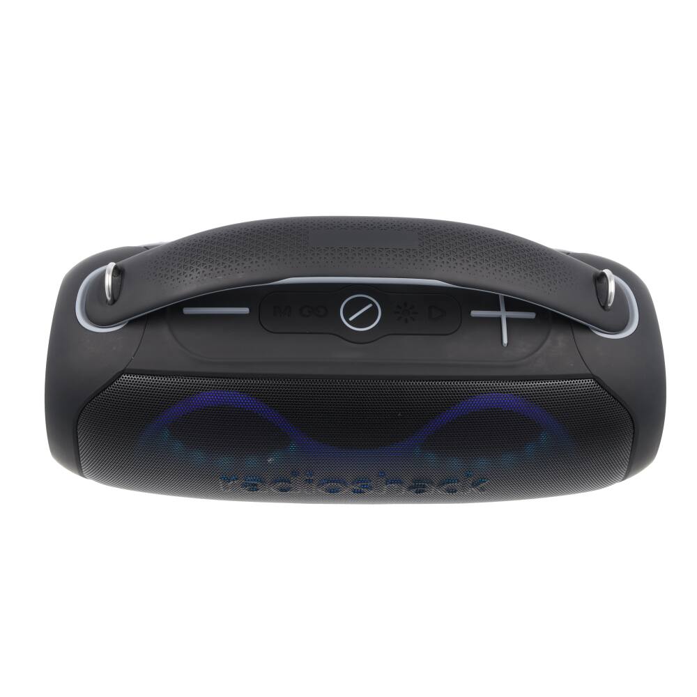 Alt View 2. RadioShack - RadioShack 20W Black and Gray Wireless Speaker with RGB Lights 4001782 - Black.