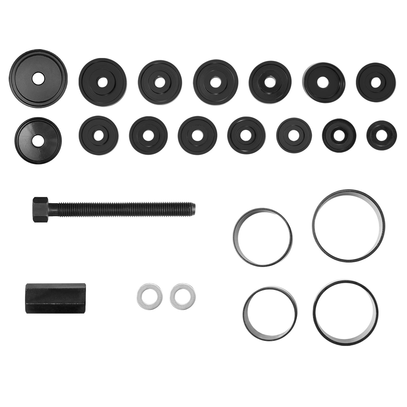 Angle. LOVMOR - 23 PCS Wheel Bearing Press Kit FWD Front Wheel Drive Bearing Removal and Installation Repair Tools.