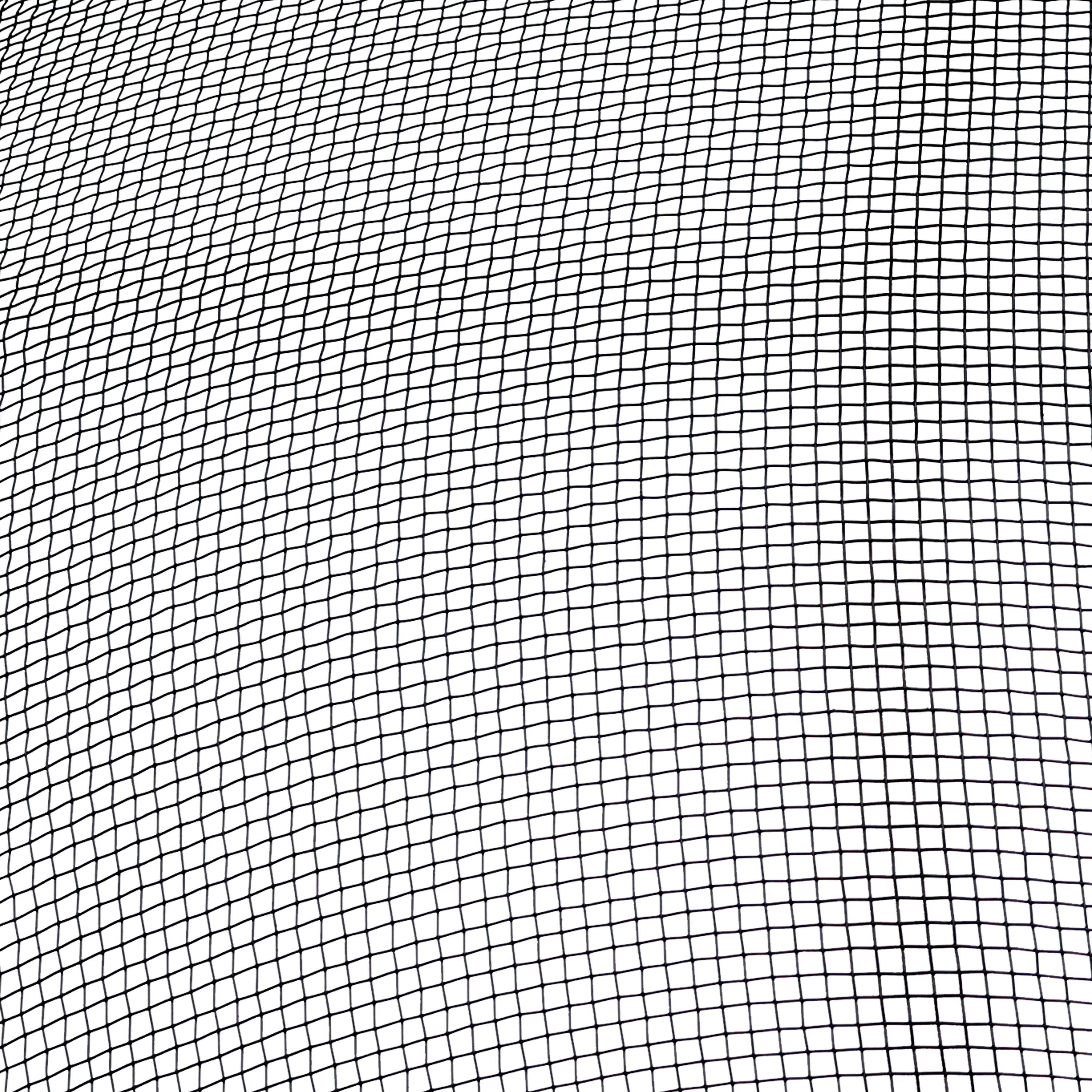 Alt View 4. Sunnydaze - 22 in Reinforced Steel Mesh Round Fire Pit Spark Screen - Black.