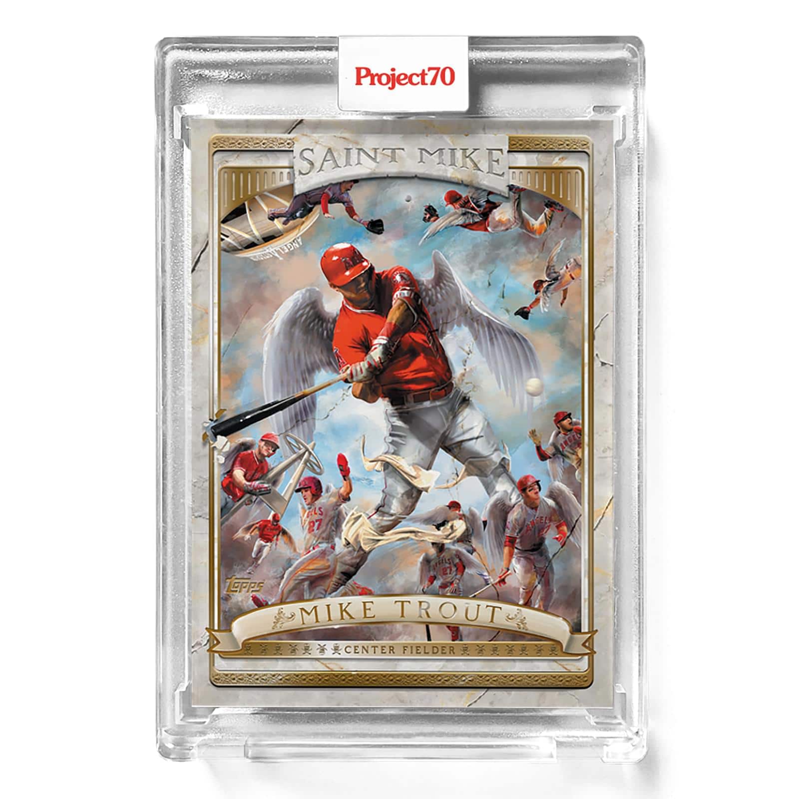 Topps - Project70 Card 502 | Mike Trout 2006 by Shoe Surgeon - Red