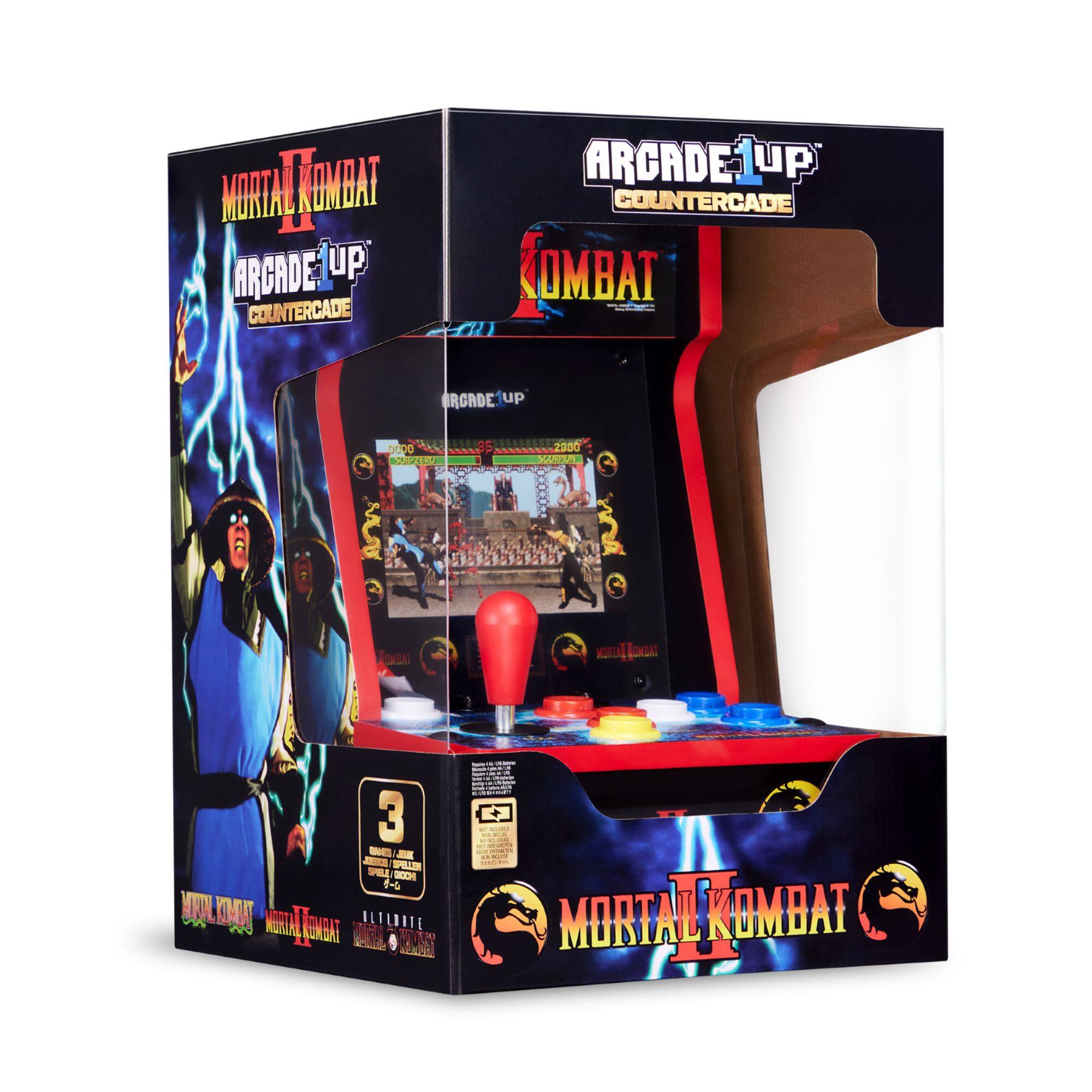 Mortal Kombat Arcade Up CounterCade  
Arcade Up CounterCade  
Mortal Kombat  
3  
Mortal Kombat