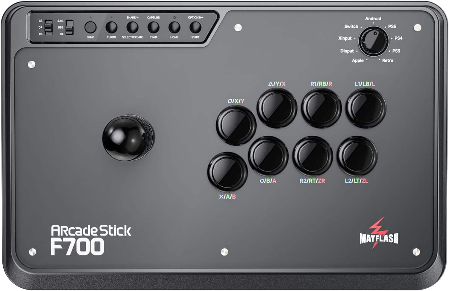 その他 Mayflash Wireless Arcade Stick F700 Elit Amazon.com: MAYFLASH Arcade Stick F700 Elite with Sanwa