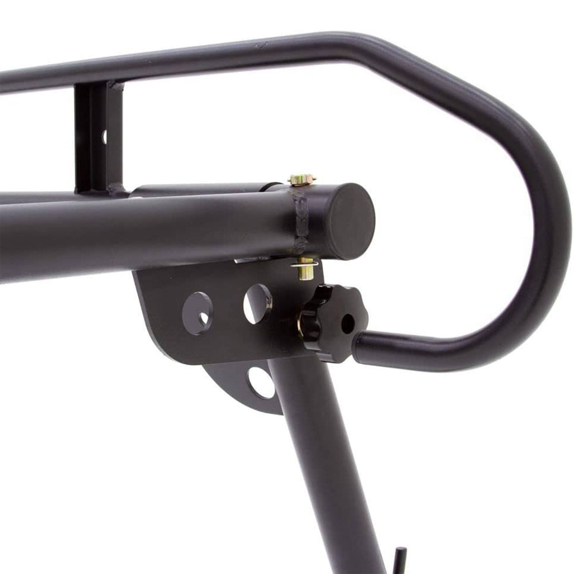 Alt View 8. Elevate Outdoor - Elevate Outdoor Powder Coated Steel Over Cap Truck Rack, Adjustable to 75" Wide - Black.