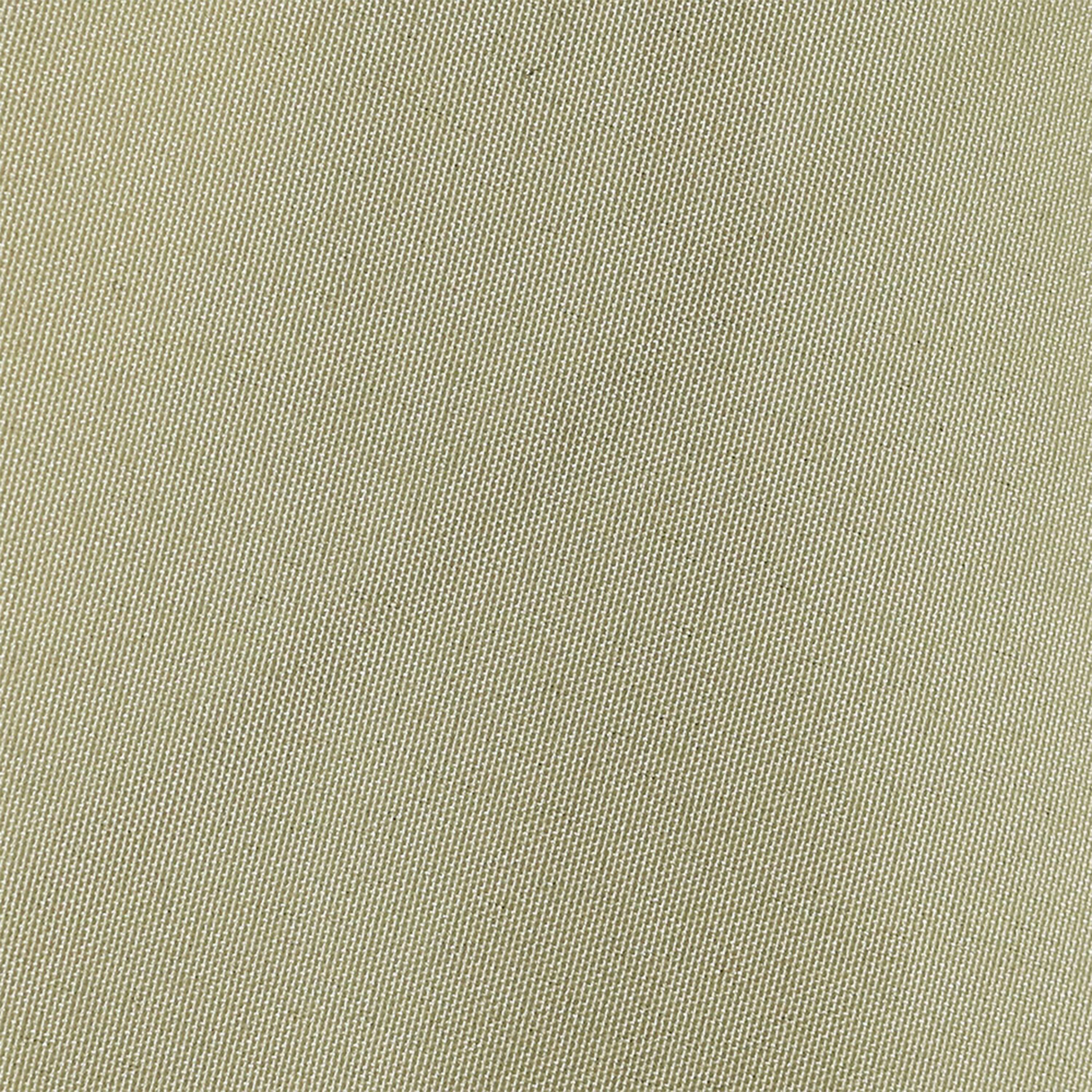 Alt View 7. Sunnydaze - 10 ft Solar Offest Steel Patio Umbrella with Crank - Beige.