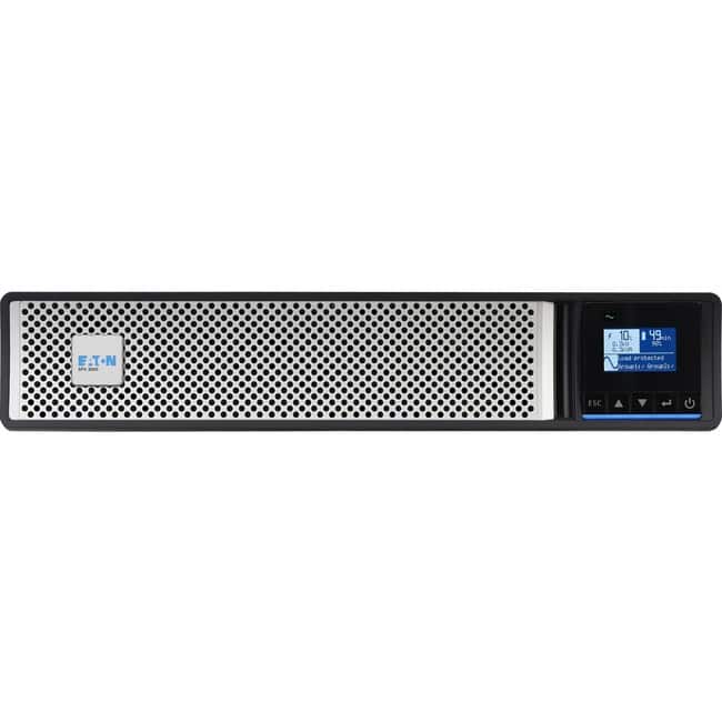Eaton - 5PX G2 3000VA 3000W 120V Line-Interactive UPS - 6 NEMA 5-20R, 1 L5-30R Outlets, Cybersecure Network Card Included - Black