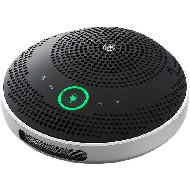 Front. Yamaha - Yamaha Personal Speakerphone - Black - TAA Compliant - Black.