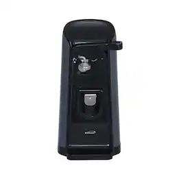 Brentwood - Tall Electric Can Opener with Knife Sharpener & Bottlle Opener - Black