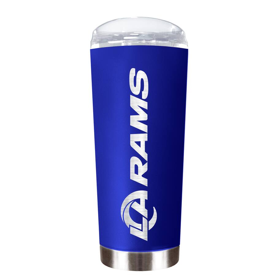 Great American Products Los Angeles Rams 18oz. Team Color Laser Logo ...