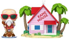 Funko - POP! Town: Dragon Ball - Kame House with Master Roshi - Collectibles - Multicolor