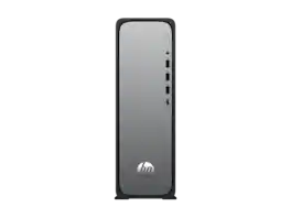 HP - OmniDesk Slim Desktop Intel Core i5 14th gen, 16 GB;512 GB SSD Windows 11 - Meteor silver, jack black chassis