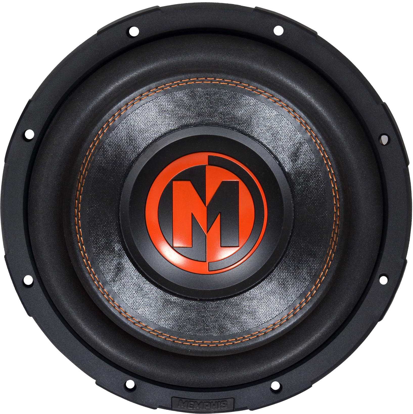 Alt View 10. Memphis Car Audio - Memphis Audio MJP1044 10" Dual 4 Ohm Subwoofer - Black/Gray.