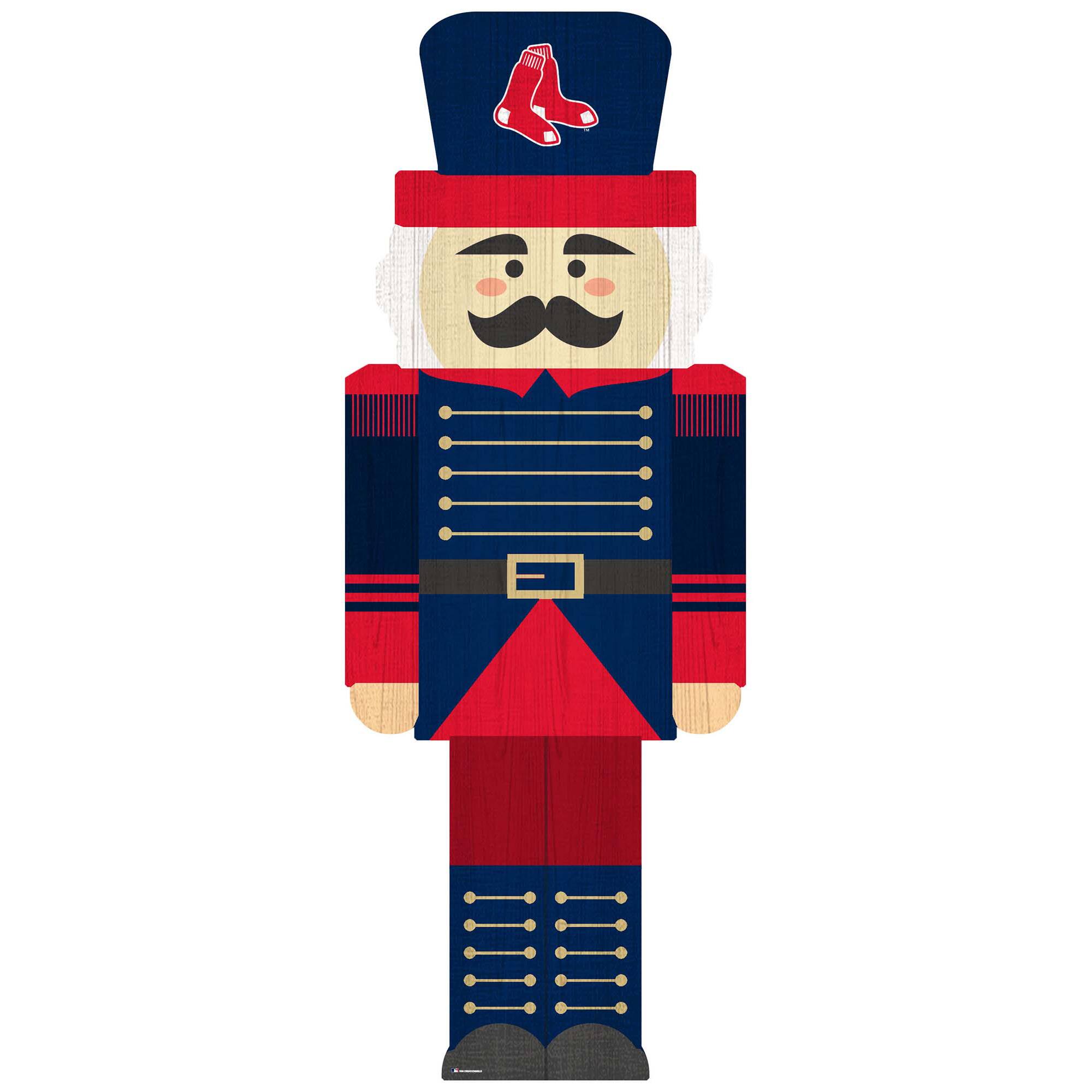 Front. Fan Creations - 31'' Nutcracker Leaner - Multicolor.