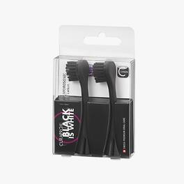 Curaprox - Brush Head Hydrosonic Carbon Duo, 2 pcs - Black
