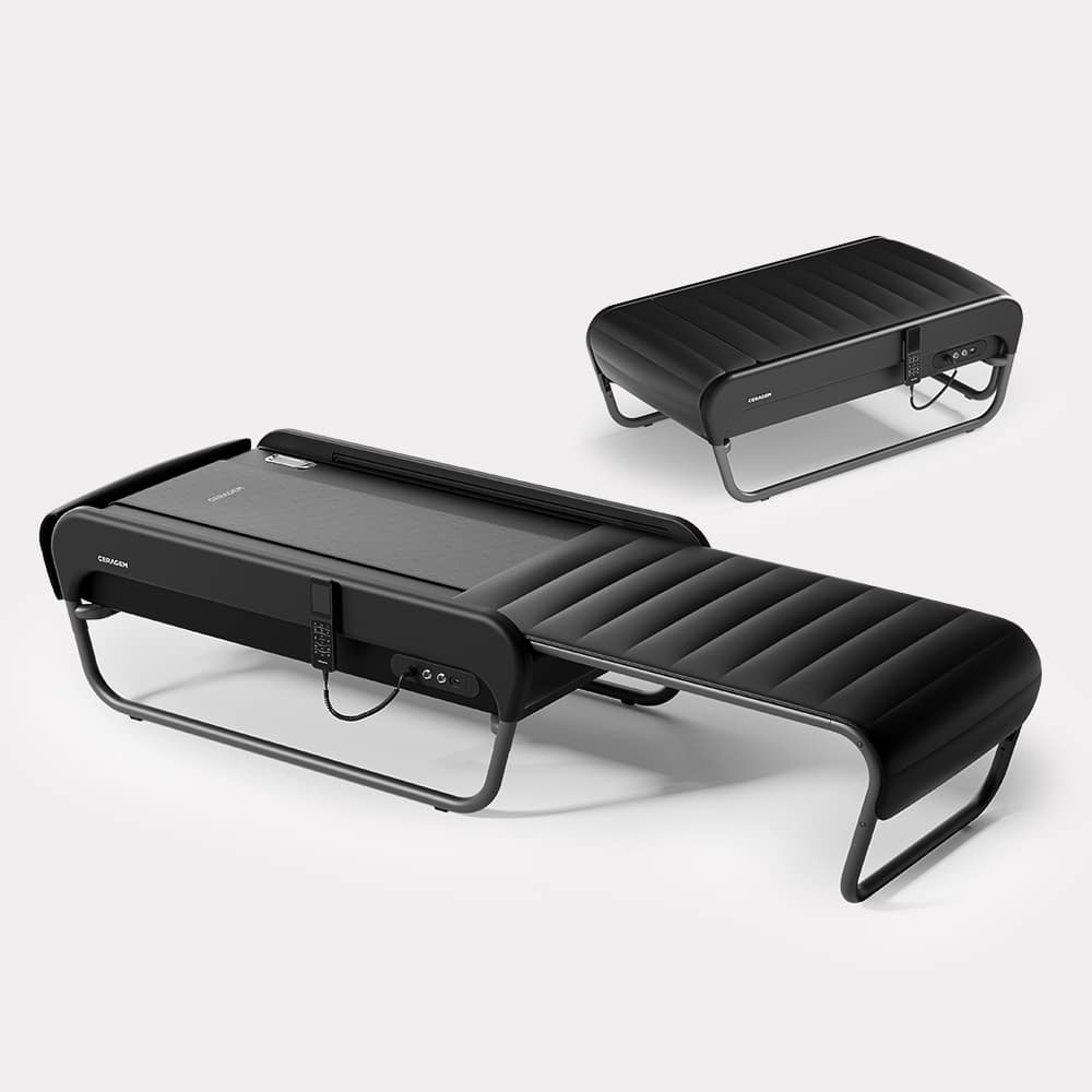 Front. CERAGEM - Ceragem V5 FDA Class II Cleared Medical Spinal Therapy System - BLACK.