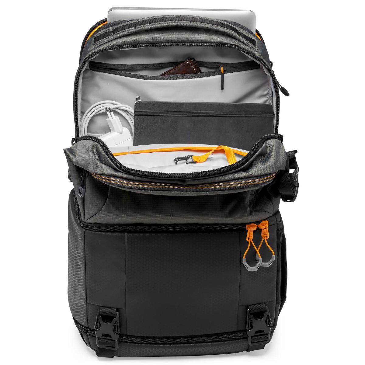 Alt View 2. Lowepro - Lowepro Fastpack BP 250 AW III Travel-Ready Backpack, Gray.