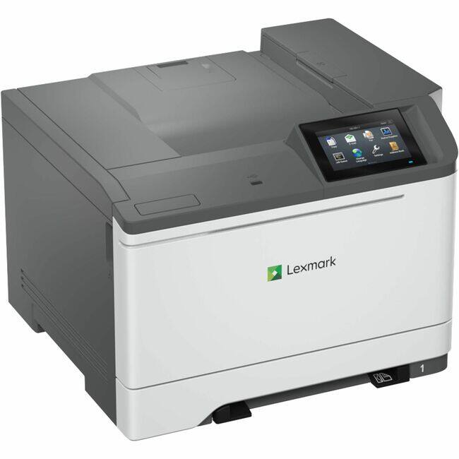 Front. Lexmark - Lexmark CS632dwe Desktop Wired Laser Printer - Color - 42 ppm Mono / 42 ppm Color - 1200 x 1200 dpi Print - Automatic - Unknown.