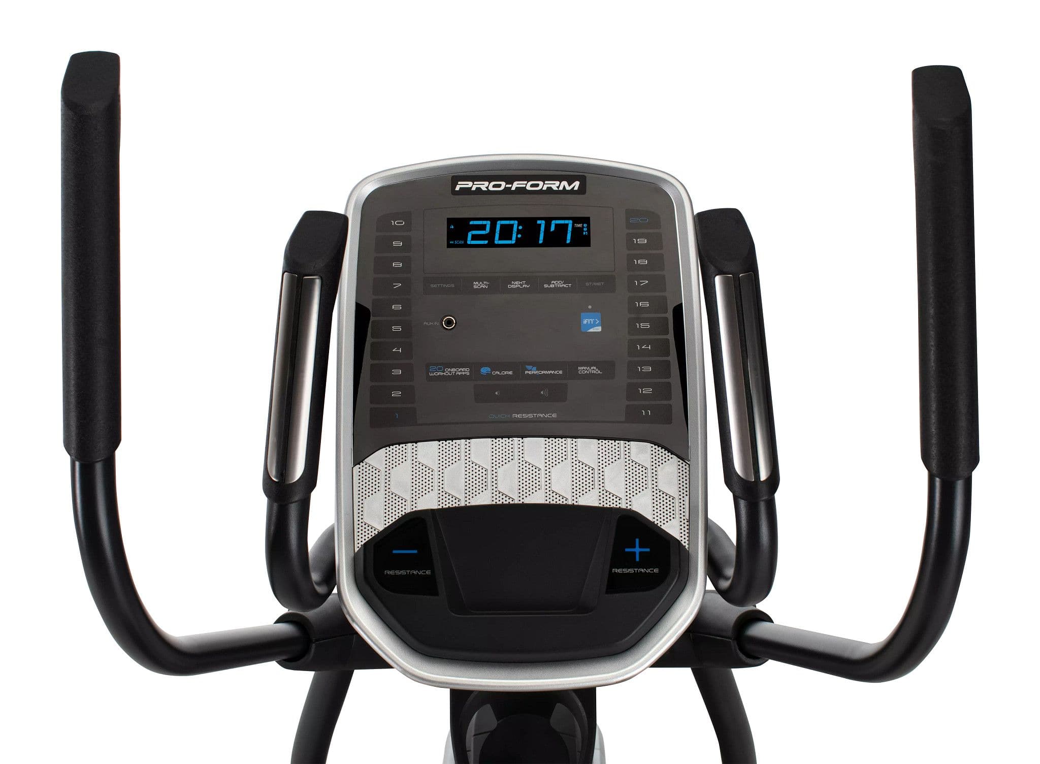 Alt View 38. ProForm - ProForm Carbon EL Elliptical with Adjustable Stride & Incline, 30-Day iFIT Membership for Studio & Global Workouts - Black.