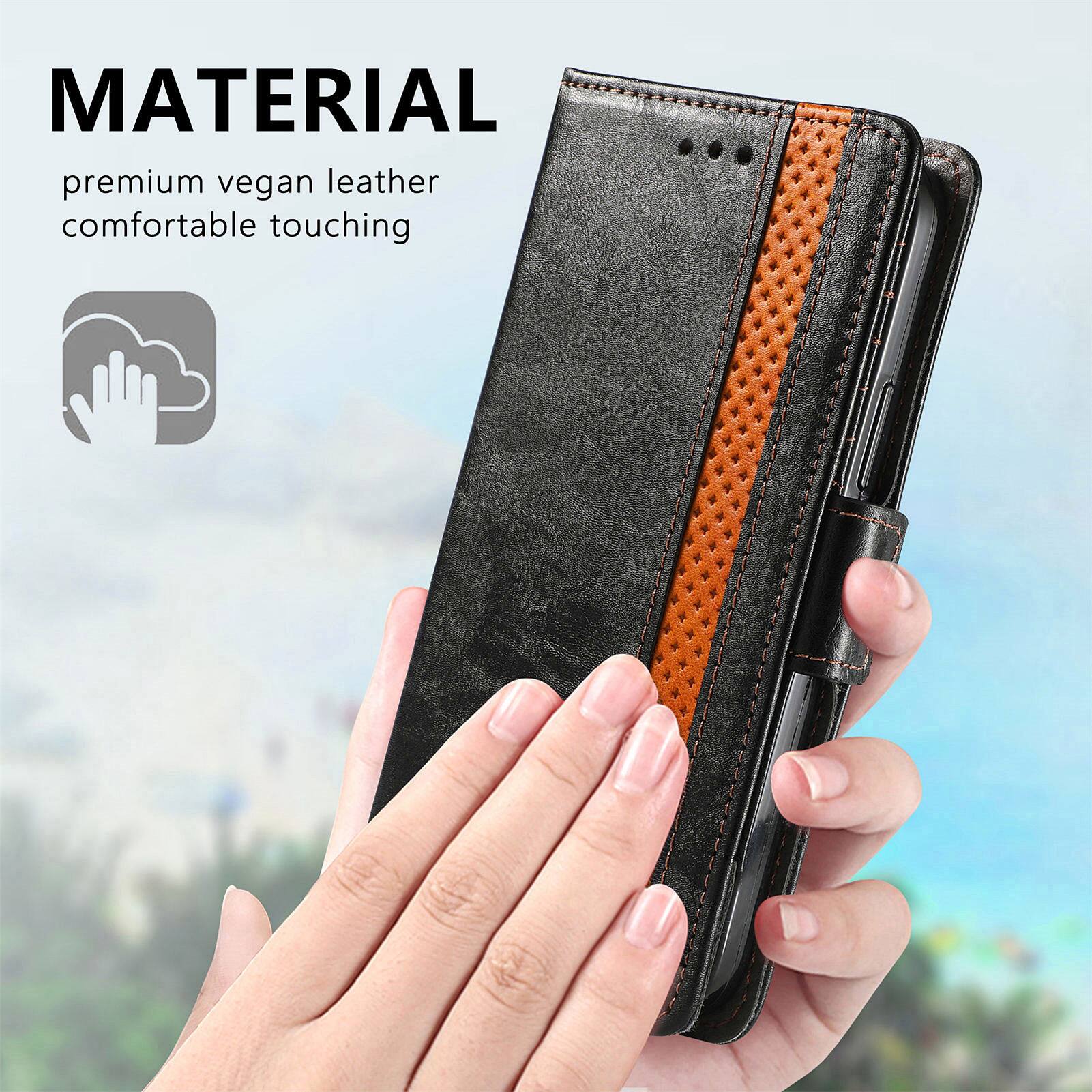 MATERIAL  
premium vegan leather  
comfortable touching
