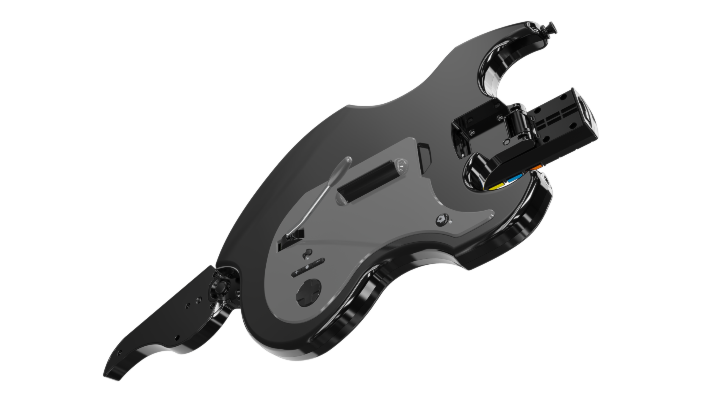 Alt View 1. PDP - Riffmaster Wireless Guitar Controller - Nintendo Switch™ - Black.