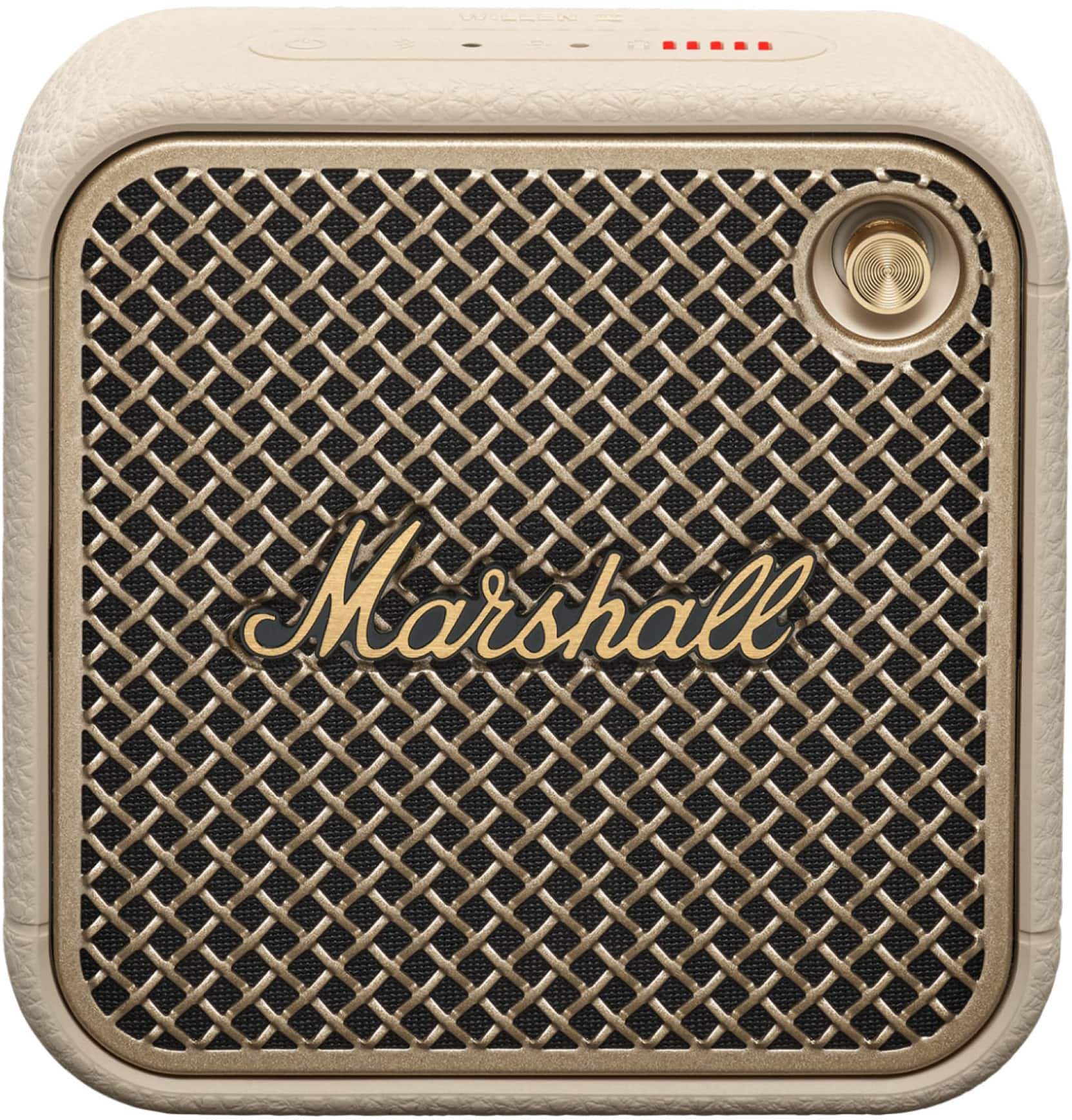 Marshall - Willen II Portable Bluetooth Speaker with Rugged Waterproof / Dust-proof Wireless Design - Cream - Front_Zoom