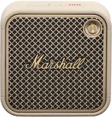 Front. Marshall - Willen II Portable Bluetooth Speaker with Rugged Waterproof / Dust-proof Wireless Design - Cream.