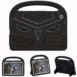UUCOVER - Kids Case for Samsung Galaxy Tab A11+ 11-inch 2025 (SM-X230/X236/X238),Shockproof EVA Case Handle Kickstand Cover - Black