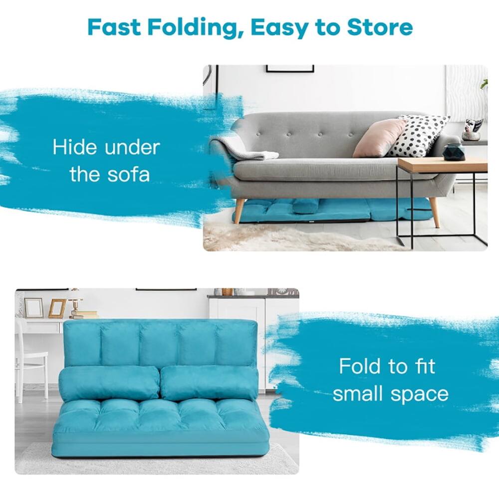 Fast Folding, Easy to Store

Hide under the sofa

Fold to fit small space