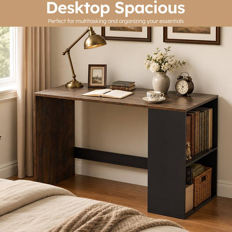 Desktop Spacious  
Perfect for multitasking and organizing your essentials